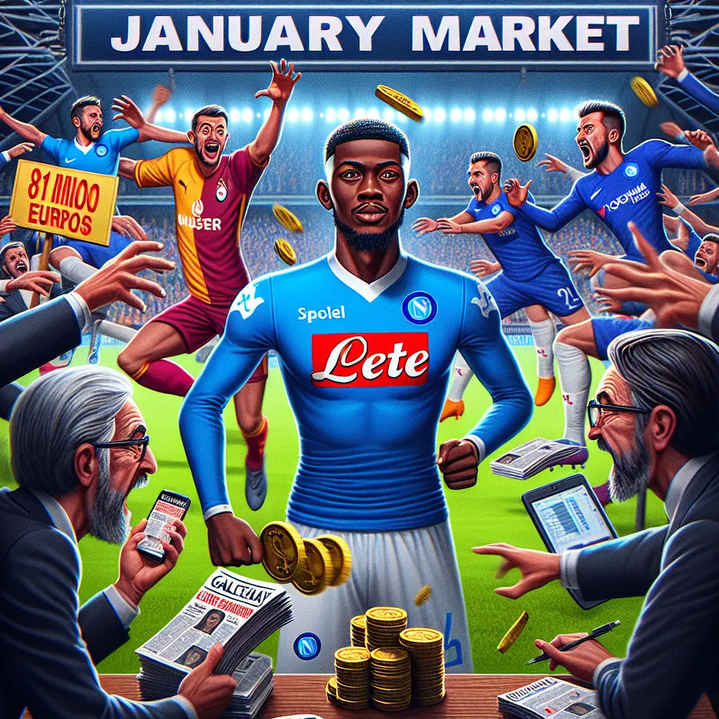 Napoli tra Chelsea e Galatasaray: la sfida di mercato per Victor Osimhen e i piani futuri dei partenopei