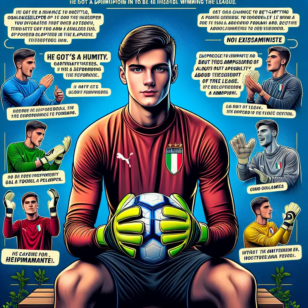 Matteo Caprile il giovane portiere del Napoli tra umiltà e determinazione nel percorso verso il successo in campionato