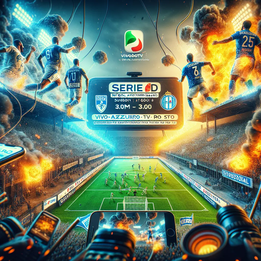Marzo di Grandi Emozioni in Serie D con le Dirette su VivoAzzurro TV: Quattro Imperdibili Sfide della Lega Nazionale Dilettanti