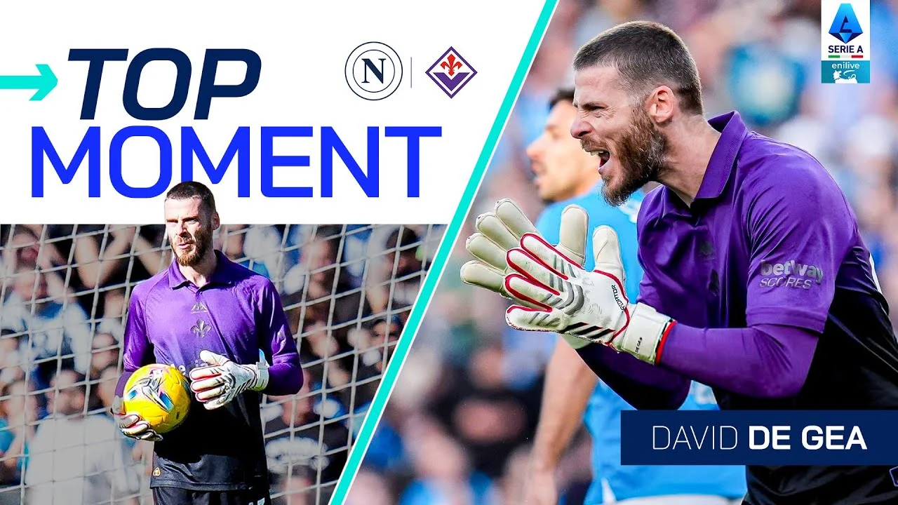 David de Gea brilla con parate cruciali nella sconfitta della Fiorentina contro il Napoli in Serie A