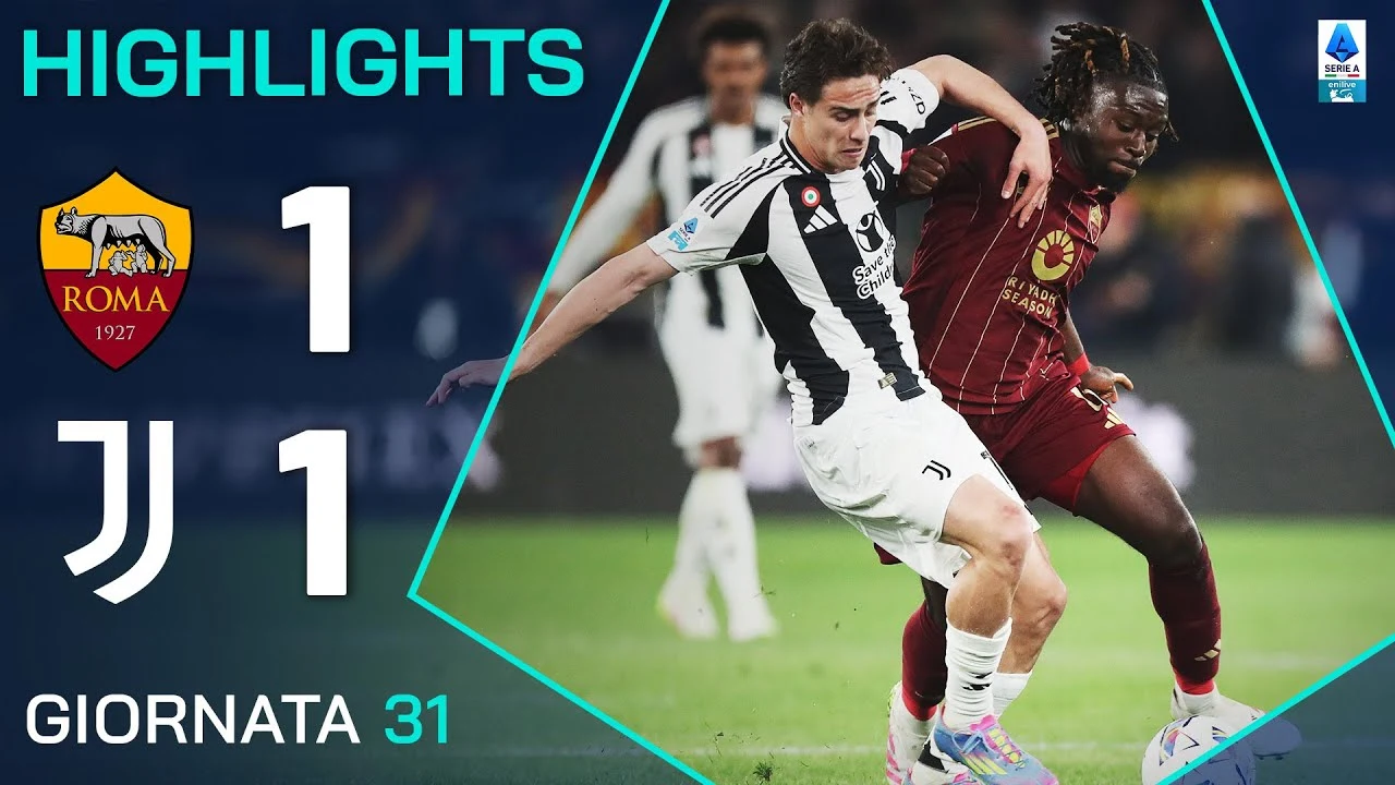 Pareggio tra Roma e Juventus: Le Ambizioni Europee Restano in Bilico Nella Serie A Enilive
