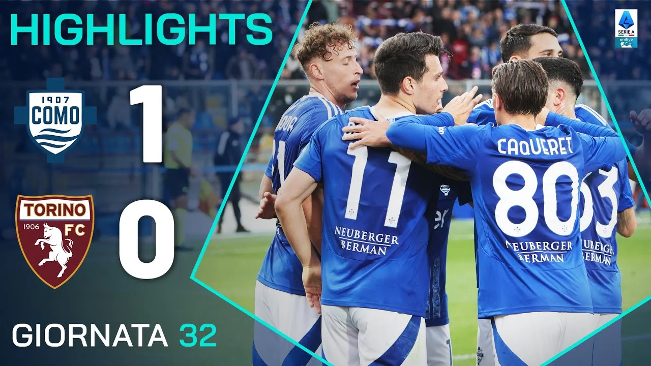 Como trionfa sul Torino con gol di Douvikas e avanza verso la salvezza in Serie A.