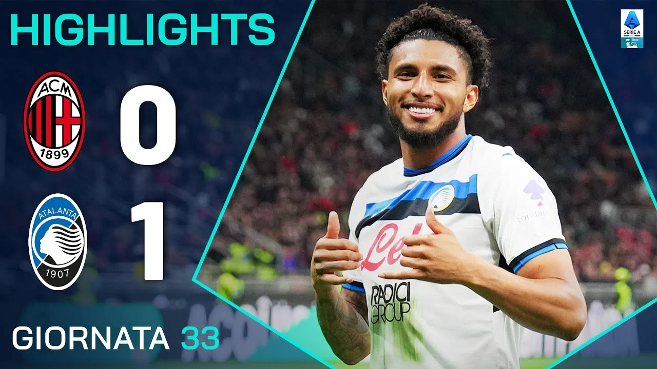 Atalanta trionfa a San Siro: vittoria chiave contro il Milan verso la Champions League