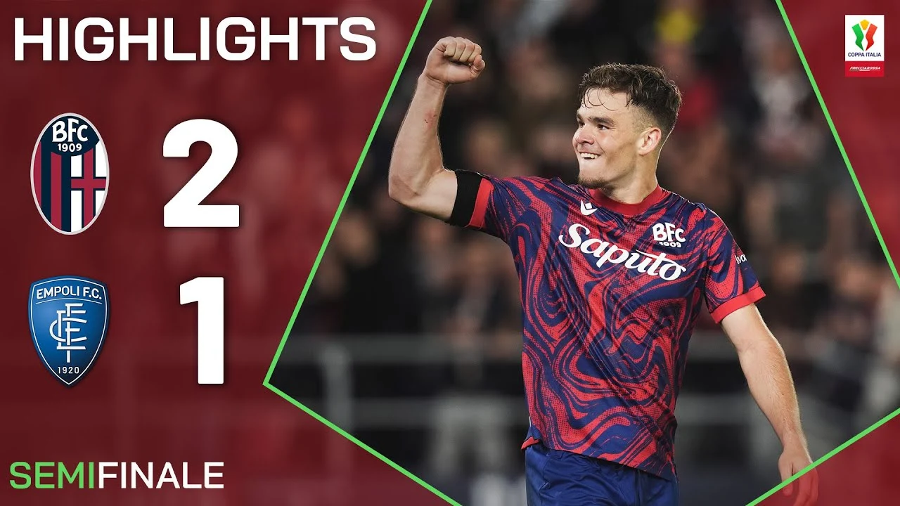 “Bologna in finale di Coppa Italia: battuto l’Empoli, ora sfida al Milan”