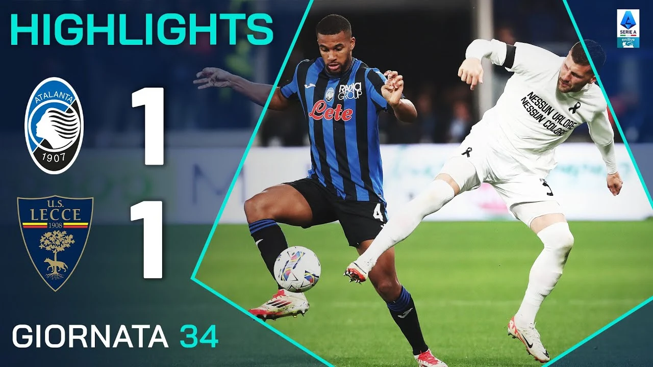 Pareggio su rigore tra Atalanta e Lecce: Retegui e Karlsson protagonisti nella lotta per la classifica