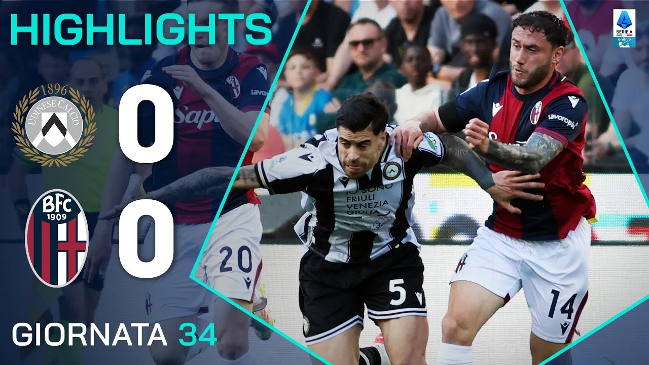 Pareggio a Reti Inviolate tra Udinese e Bologna: Conseguenze su Zona Champions e Salvezza in Serie A ENILIVE 2024/25