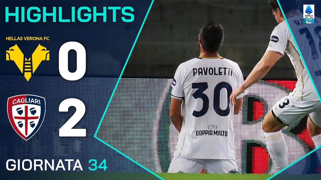 Cagliari trionfa 2-0 a Verona con gol decisivi di Pavoletti e Deiola, allontanandosi dalla zona retrocessione