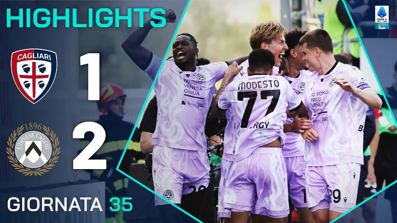 Udinese trionfa a Cagliari: vittoria chiave nella corsa salvezza di Serie A 2024/25