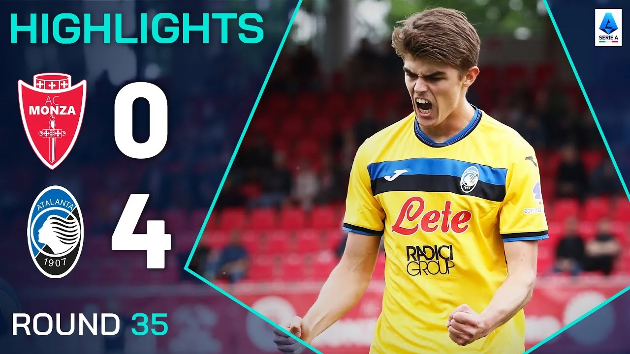 Atalanta trionfa 4-0 sul Monza: il belga decisivo, Monza retrocede dopo tre anni in Serie A
