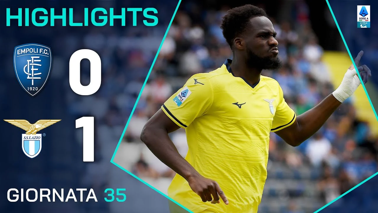 La Lazio trionfa a Empoli con un gol lampo di Dia e consolida la corsa verso l’Europa