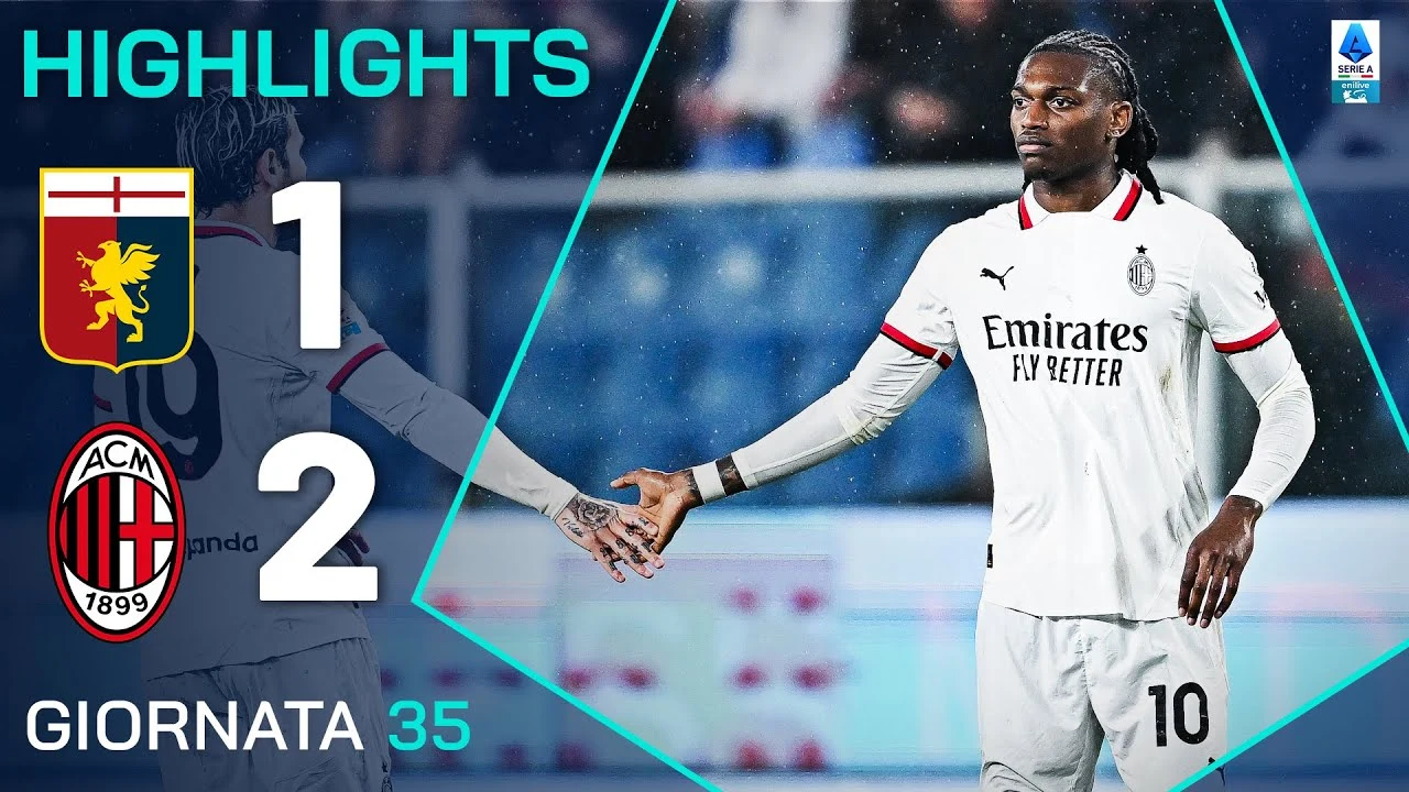 Il Milan trionfa 2-1 al Marassi: vittoria cruciale contro il Genoa nella corsa finale della Serie A